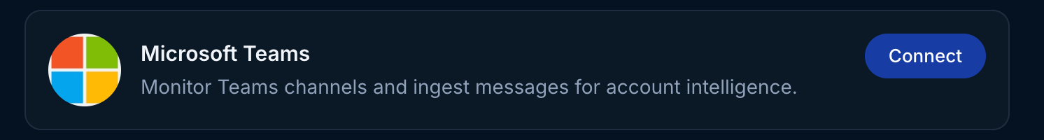 Microsoft Teams integration