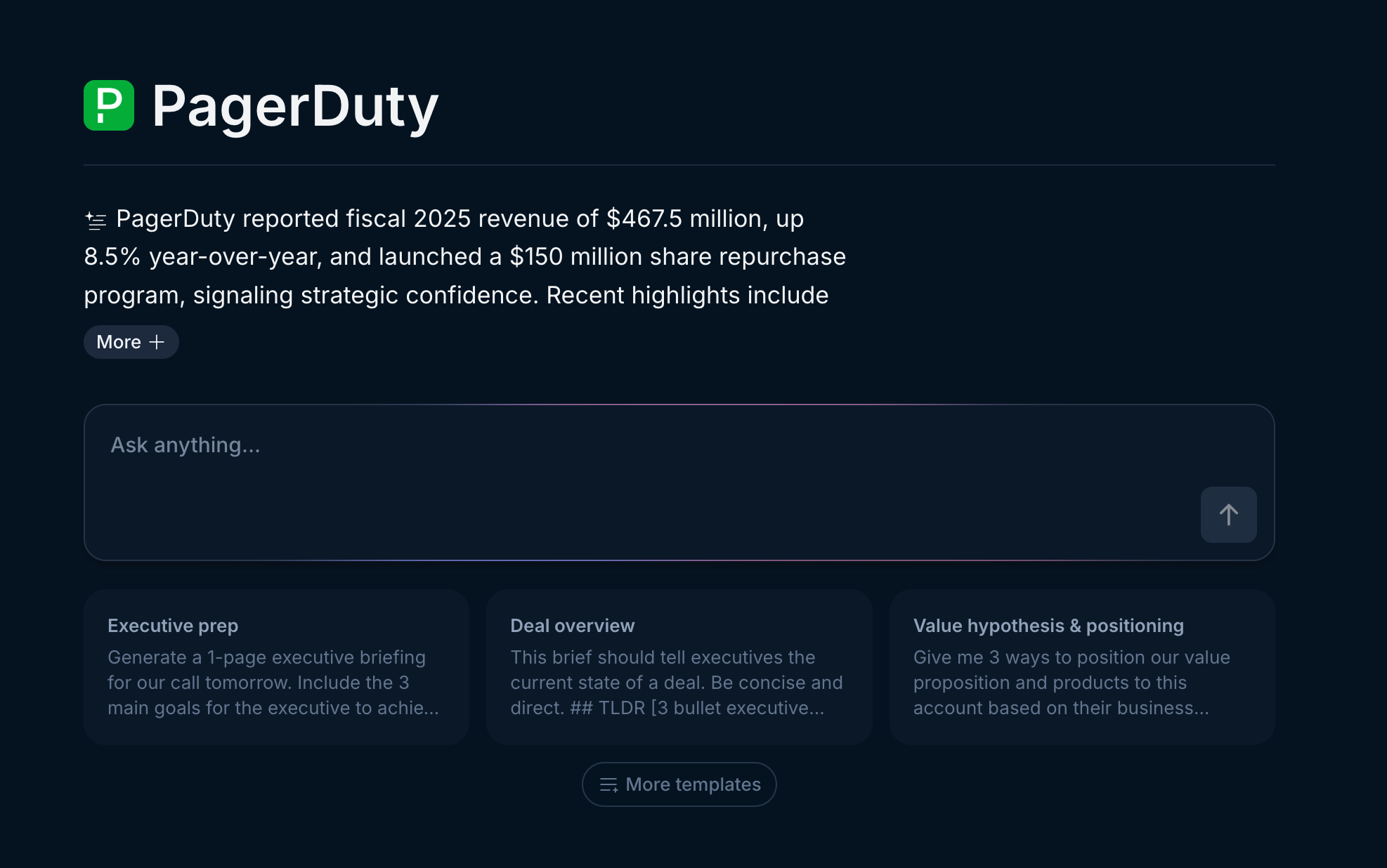 account templates
