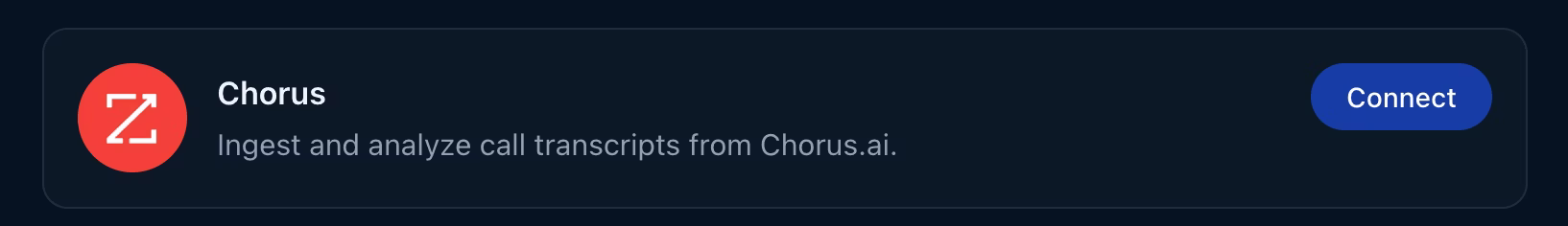 Chorus connection