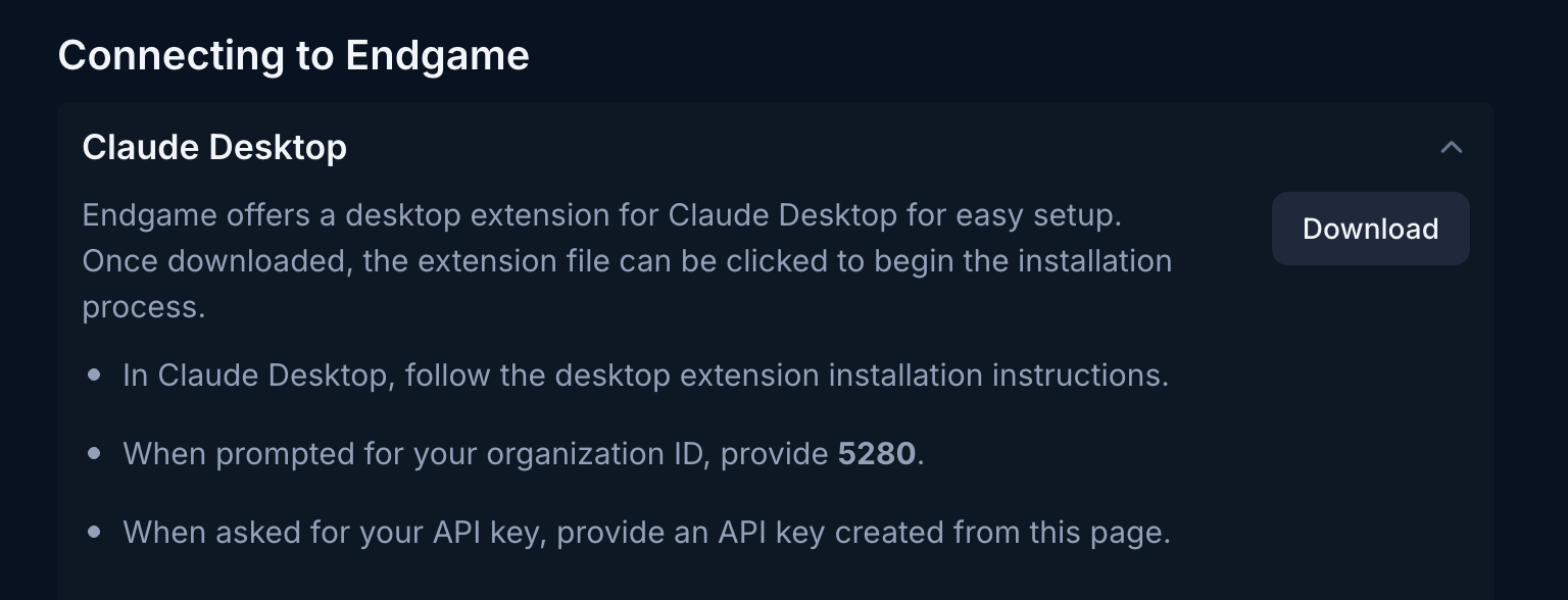 claude desktop intructions