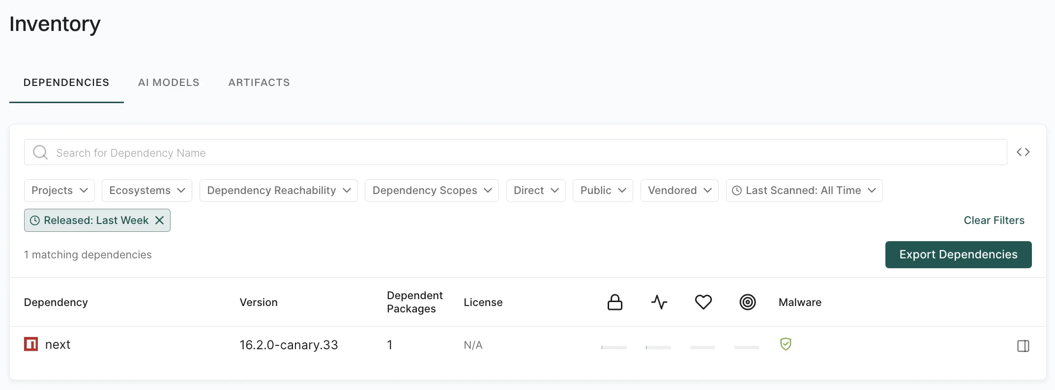Filter by release date