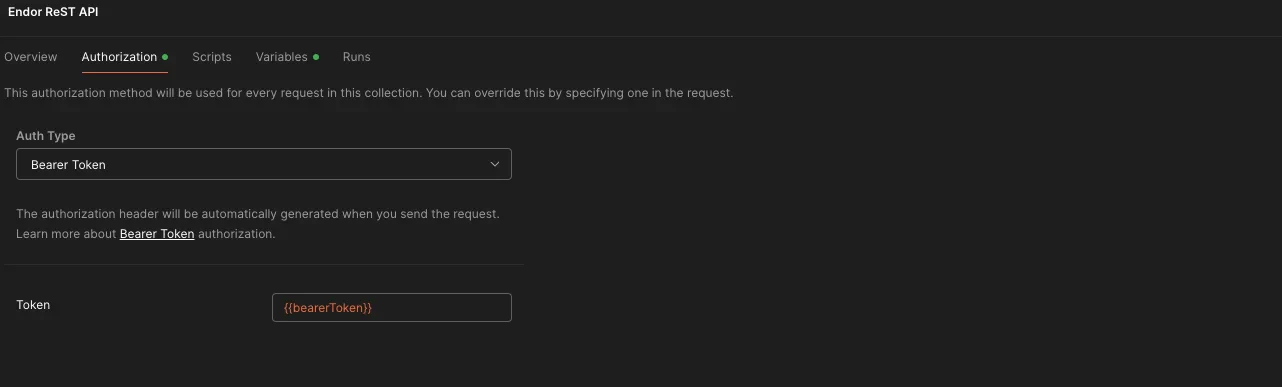 Postman Authentication