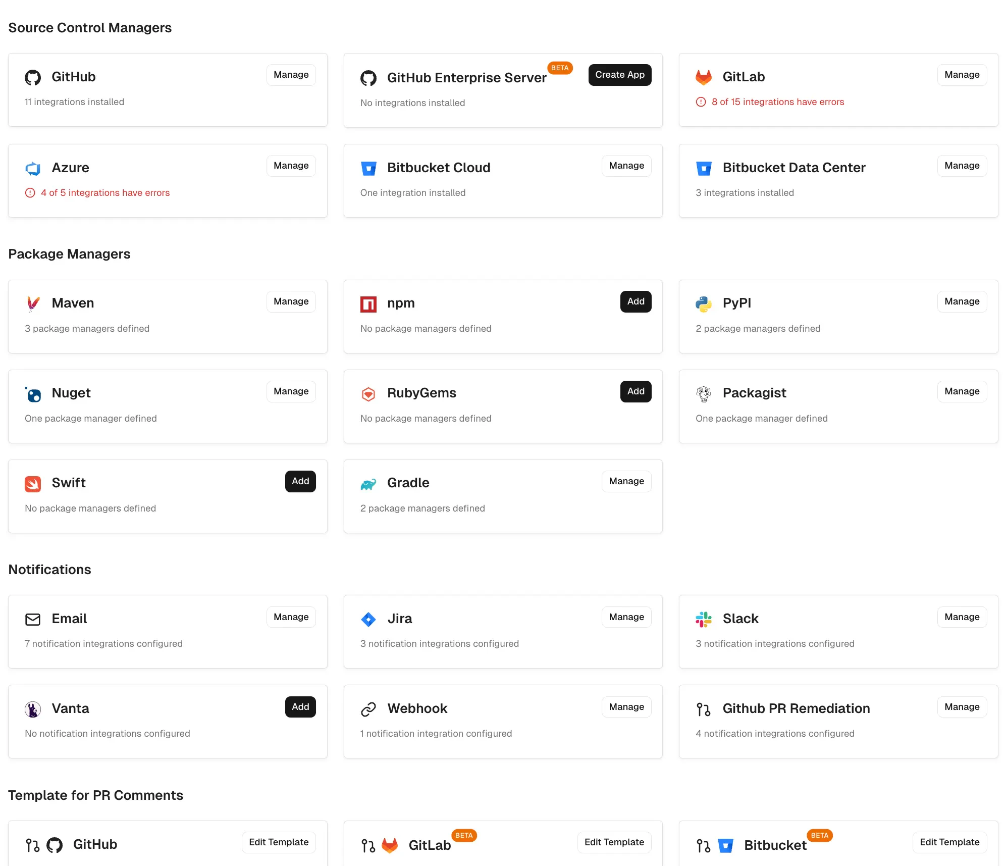 Integrations