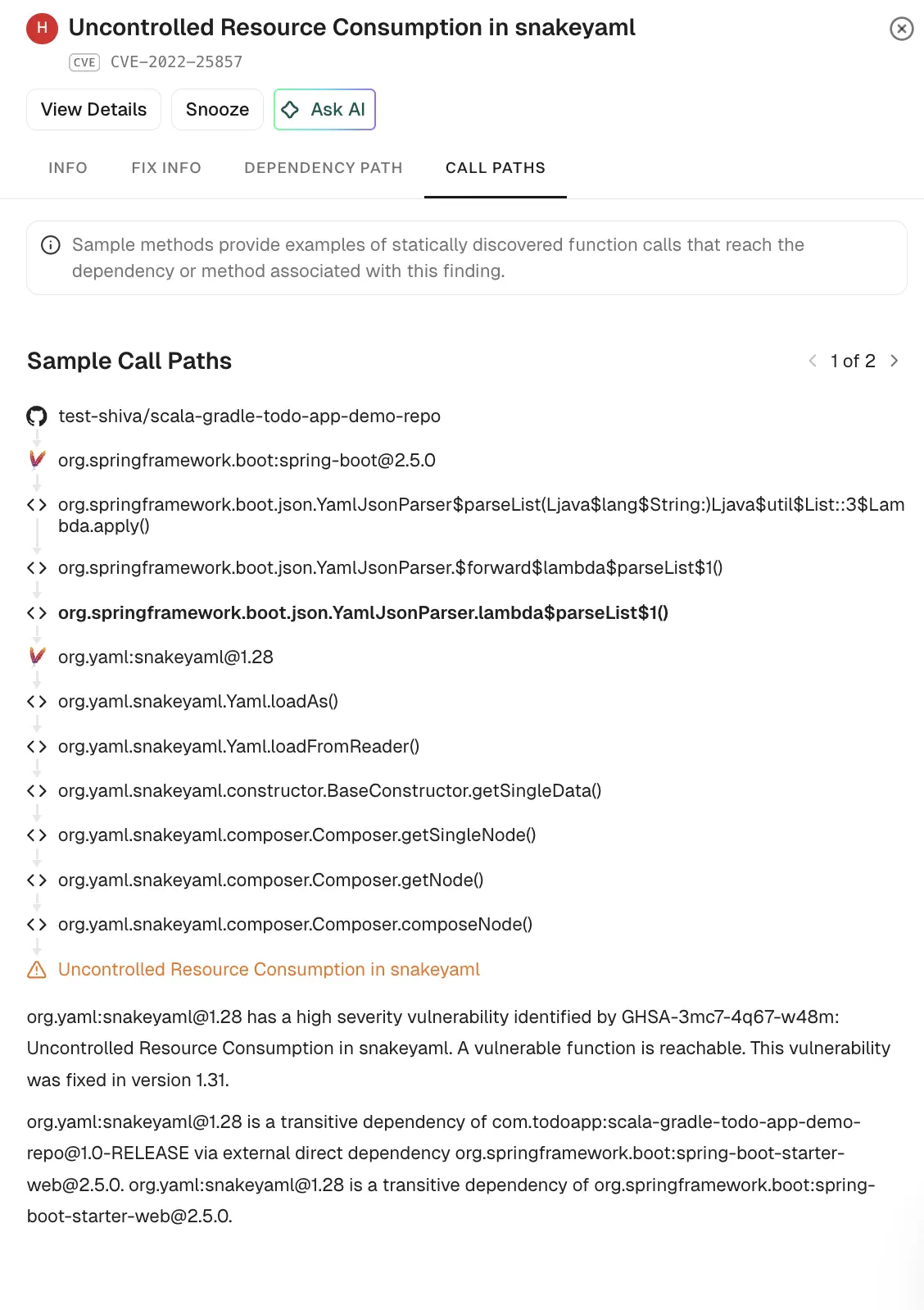 Call Paths