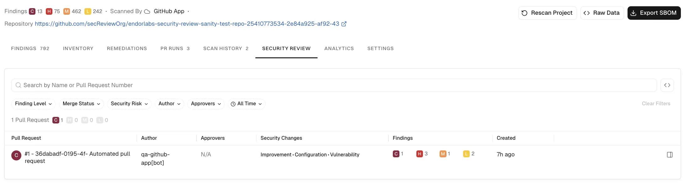 Security Review