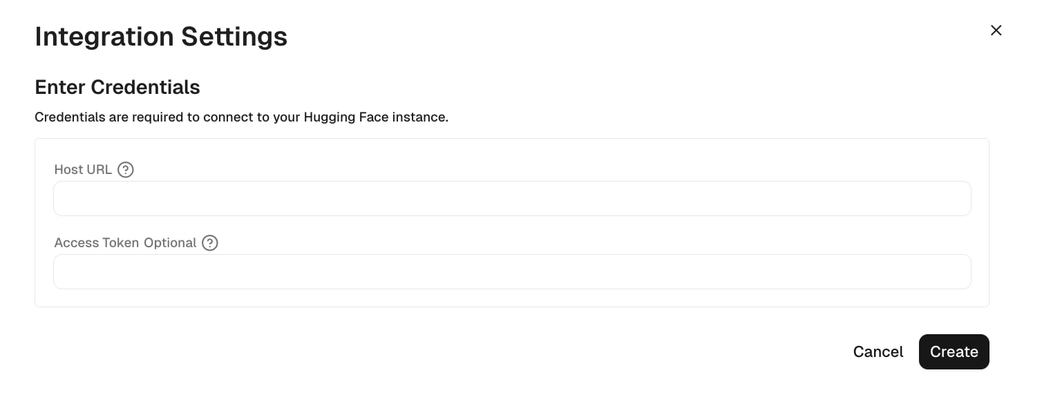 Add Hugging Face integration