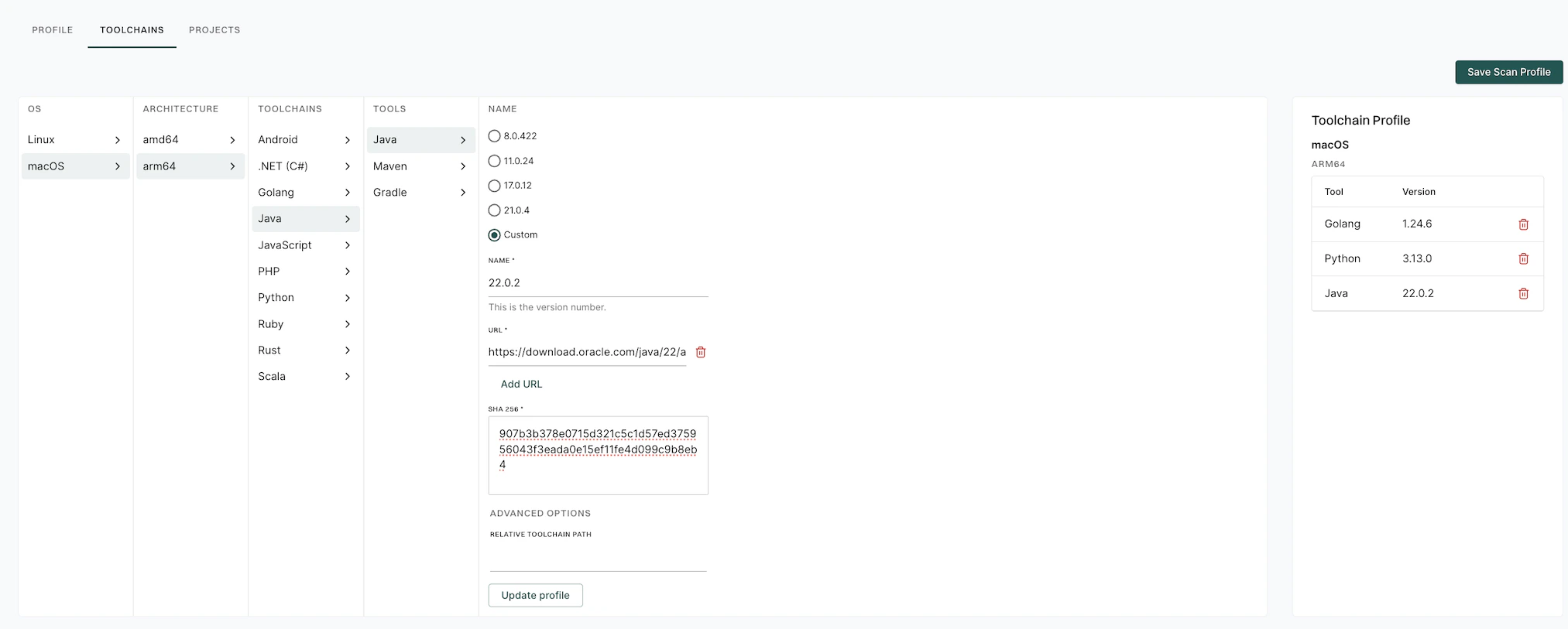 Build tools use case 2
