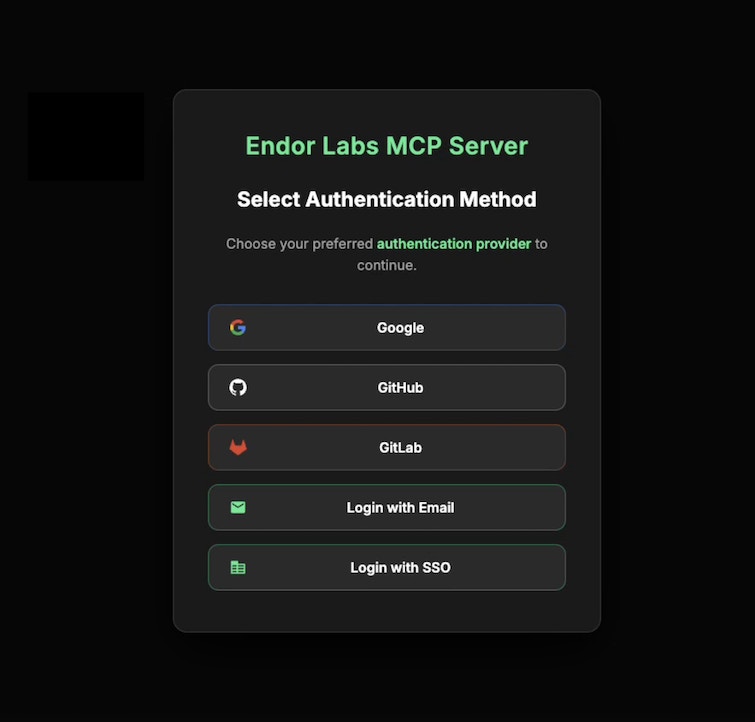 Init authentication through browser