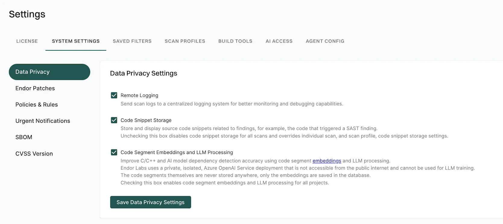 Enable Code Segment Embeddings and LLM Processing