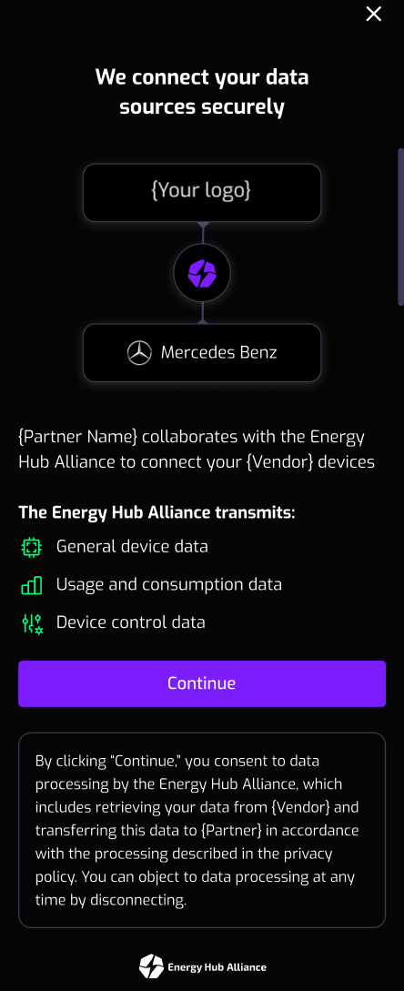 Consent Screen