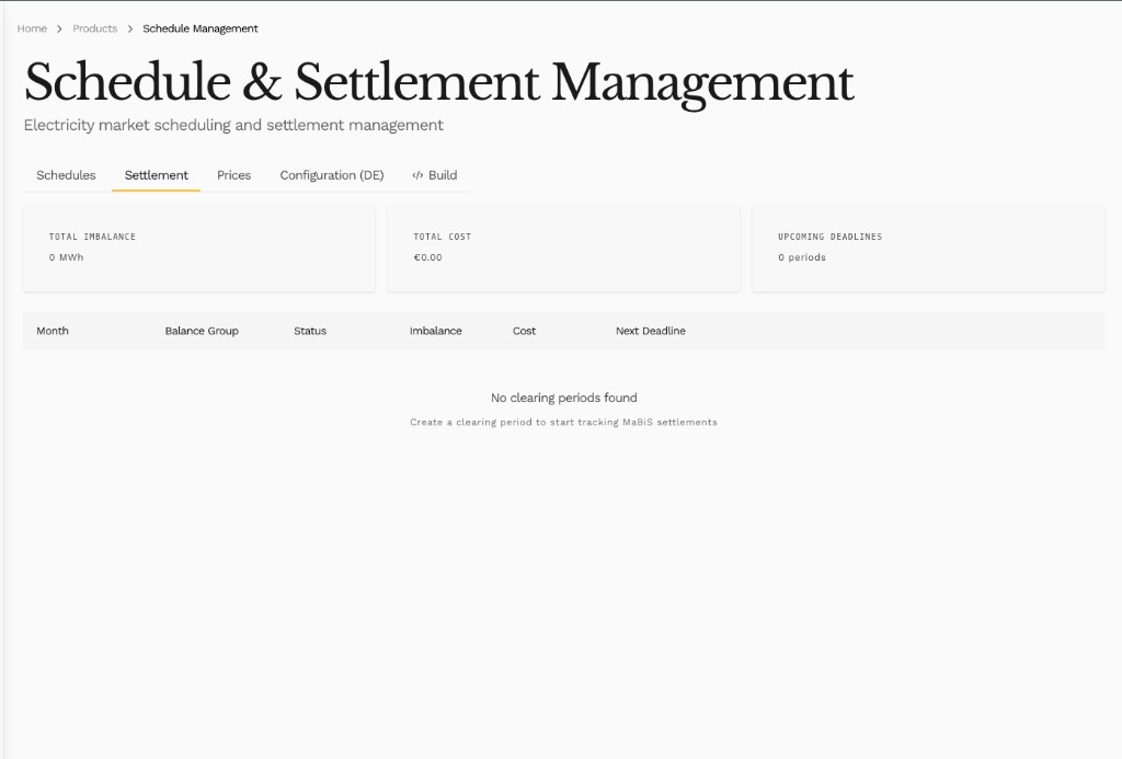 Settlement Management - Engrate Developer Documentation
