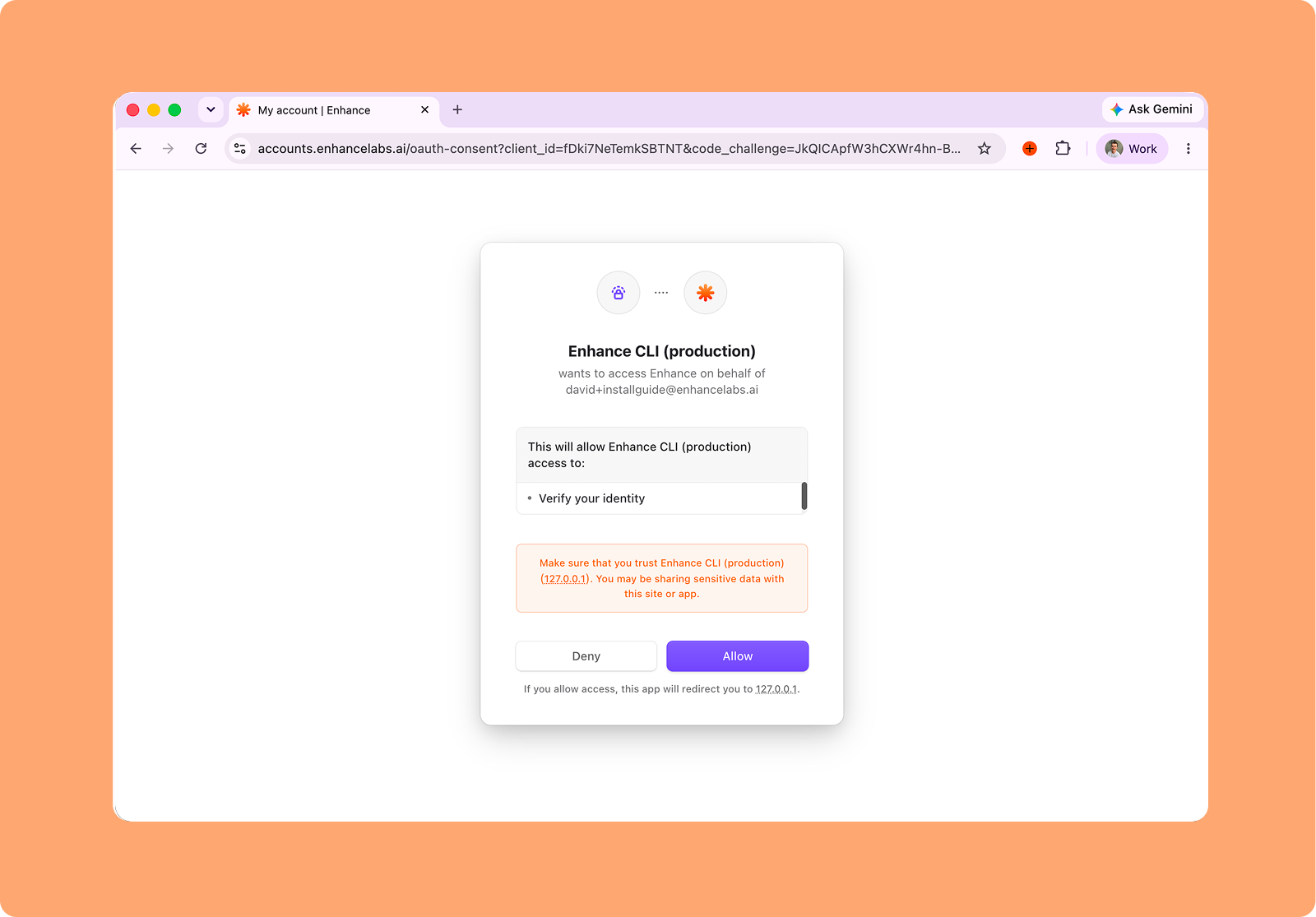 Enhance Cli Auth 2