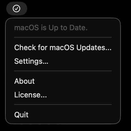 Proximos Menu Bar Dark Proximos Menu Bar Dark