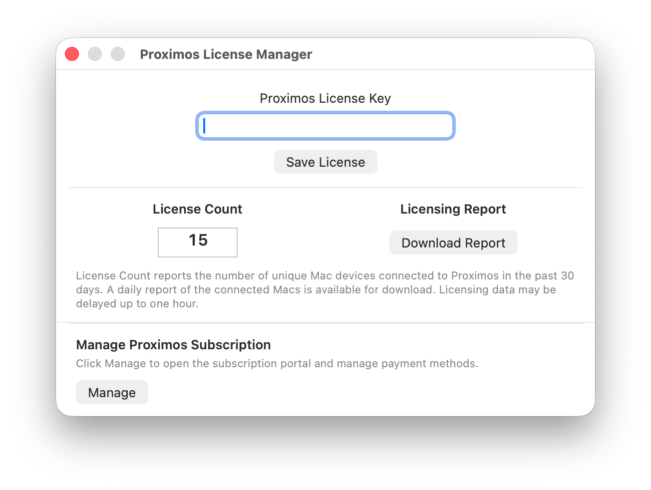 License Window Dark License Window Dark