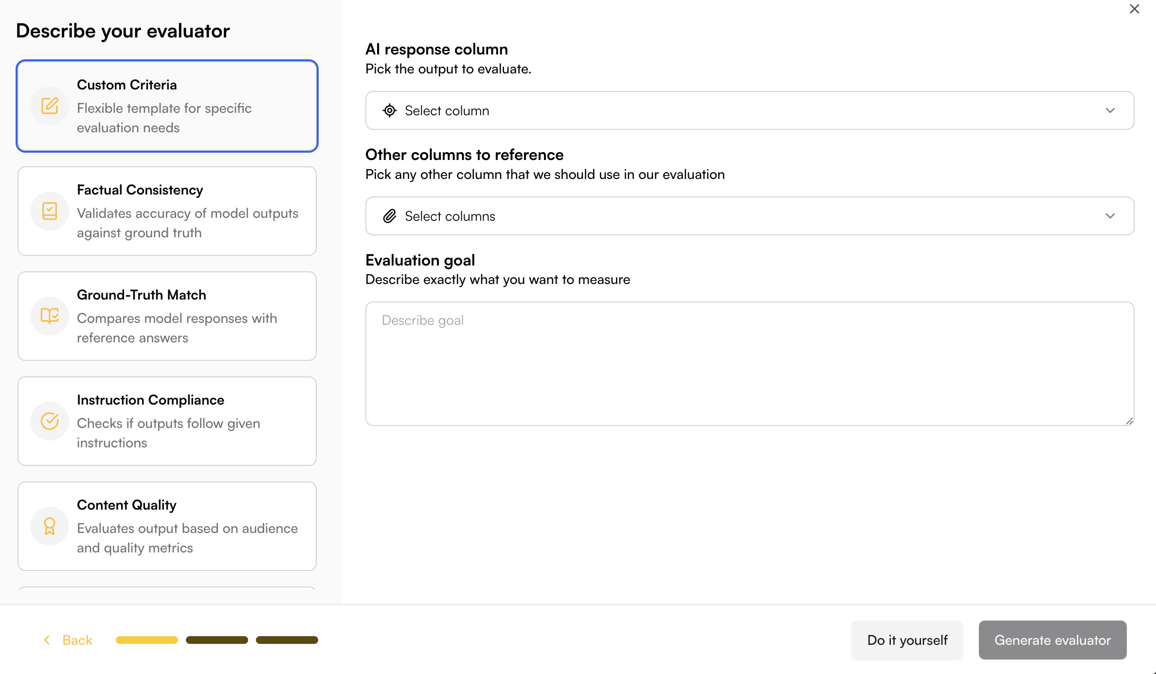 Custom Evaluators - traceloop