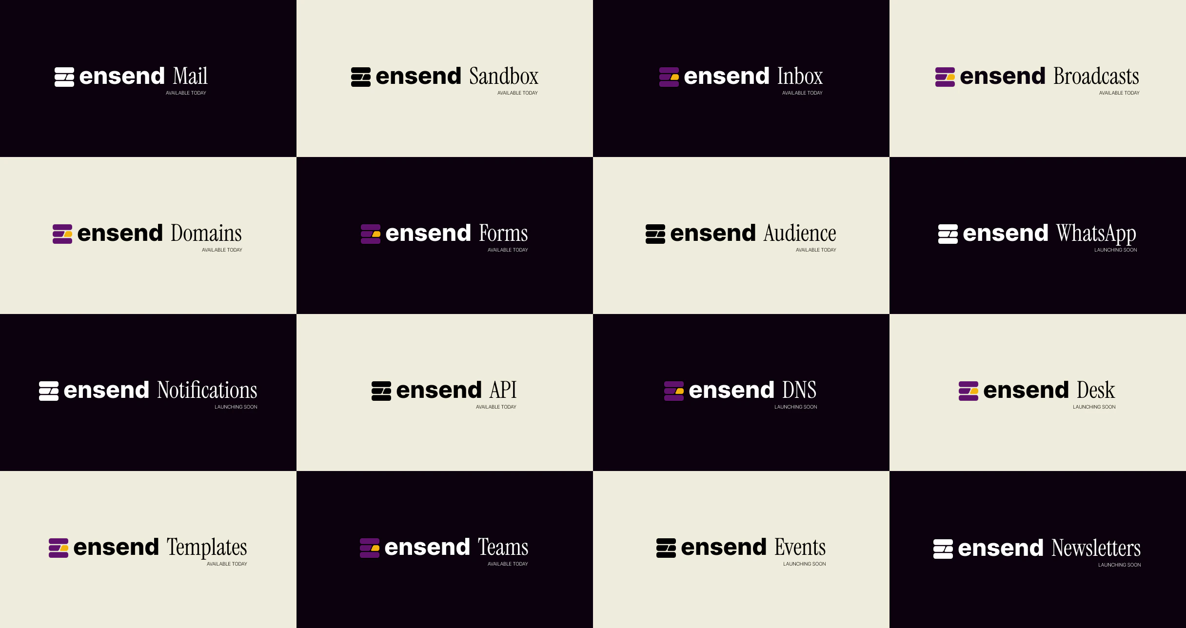 Ensend Products Banner