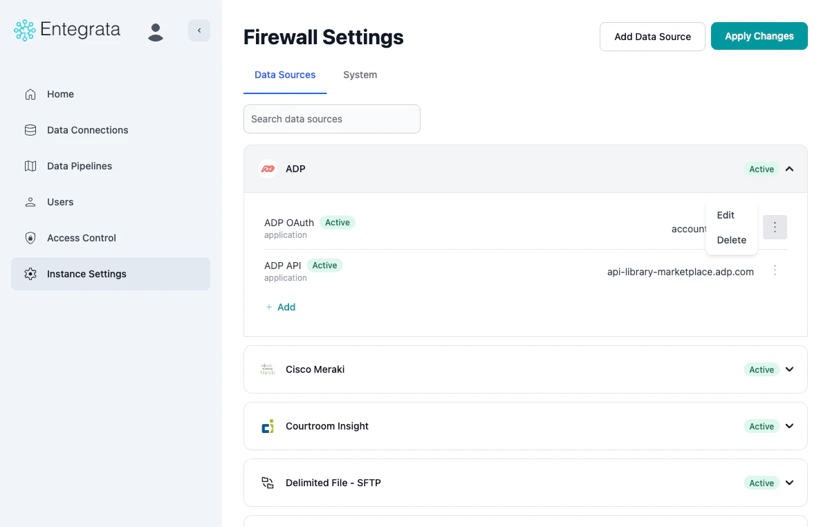 Three-dot Menu with Edit and Delete