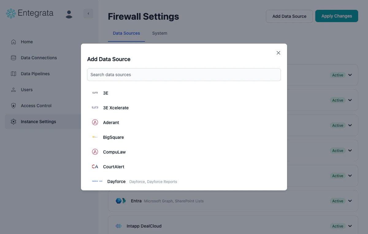 Add Data Source Dialog