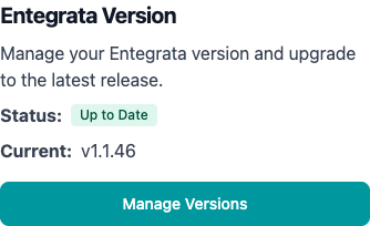 System Version Card System Version Card