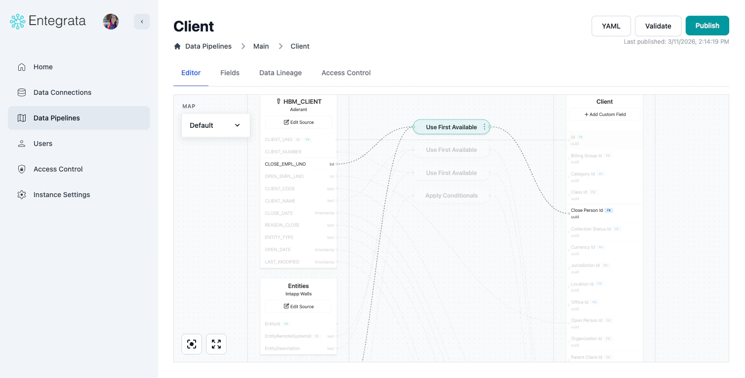 Direct field connection