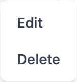 Delete Rule Button