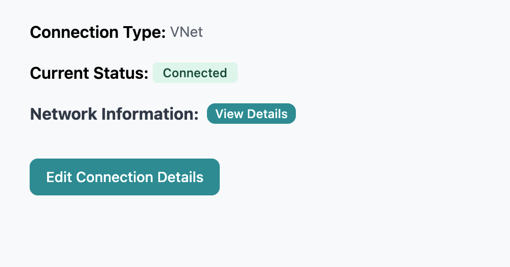 VPN tunnel status showing connected state