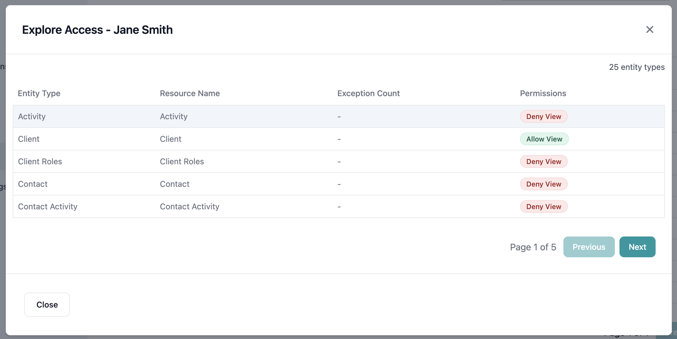 Explore actor results