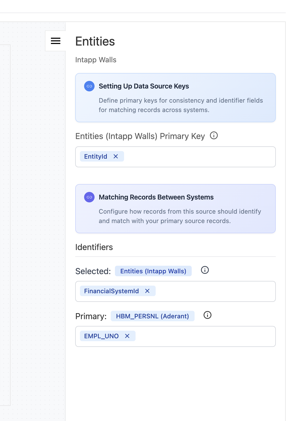 Source identifier configuration