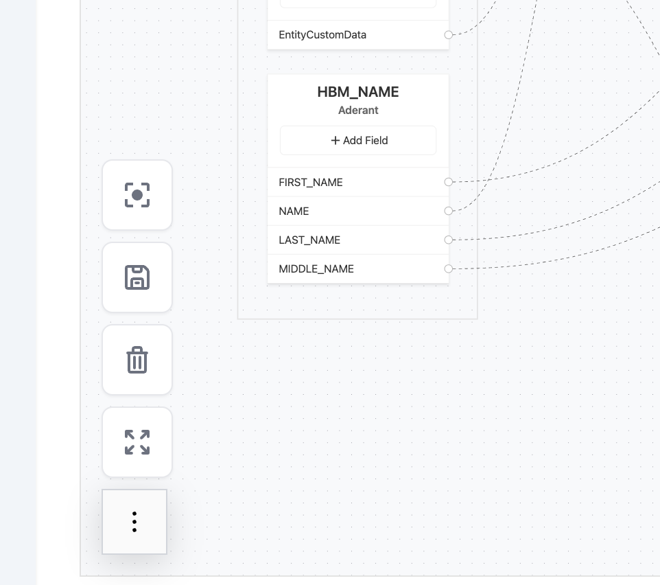 Toolbar with all buttons labeled