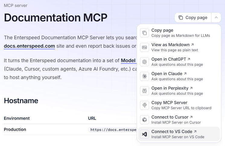 Install MCP server on VS Code