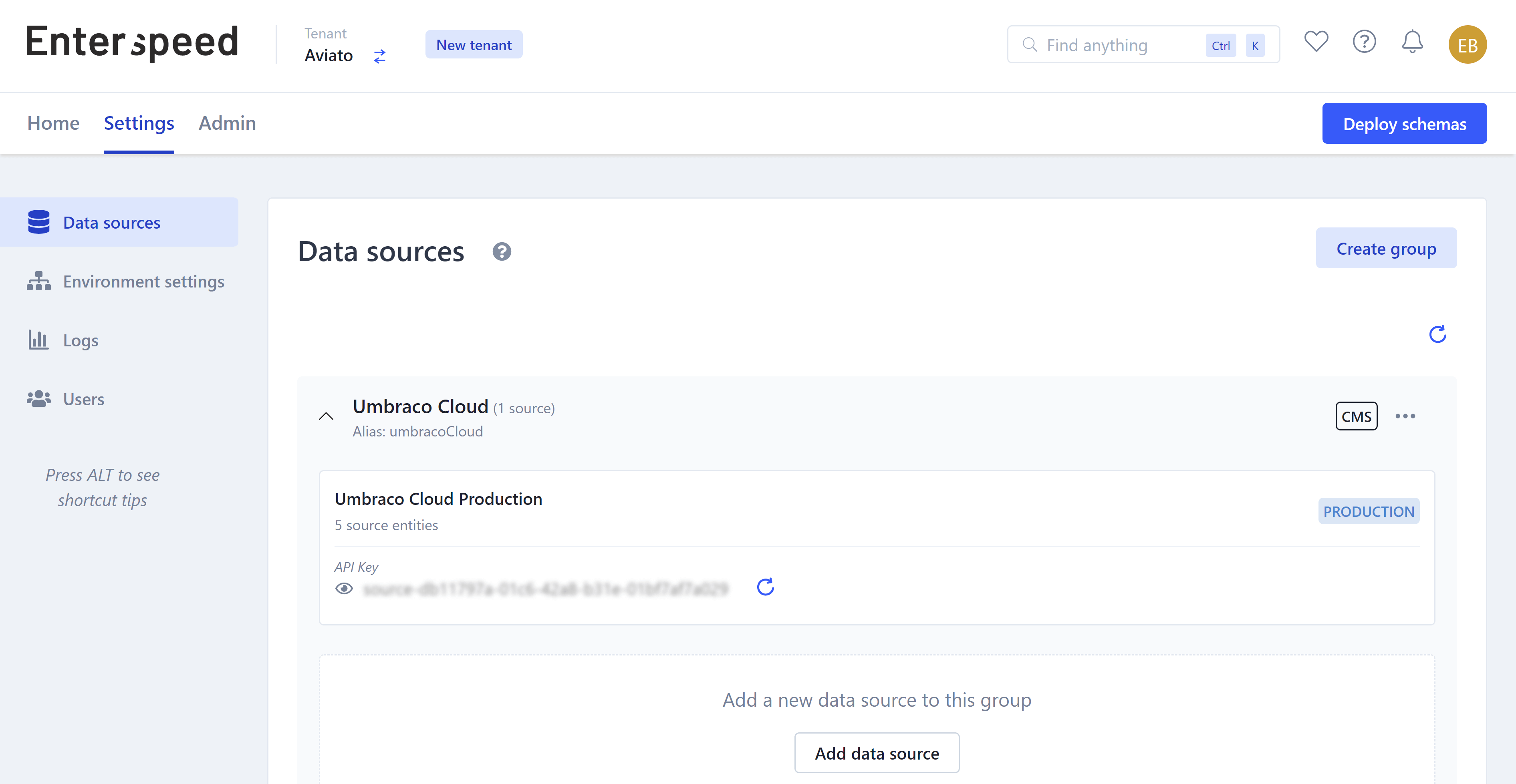 Data sources