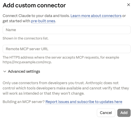 Install MCP server on VS Code