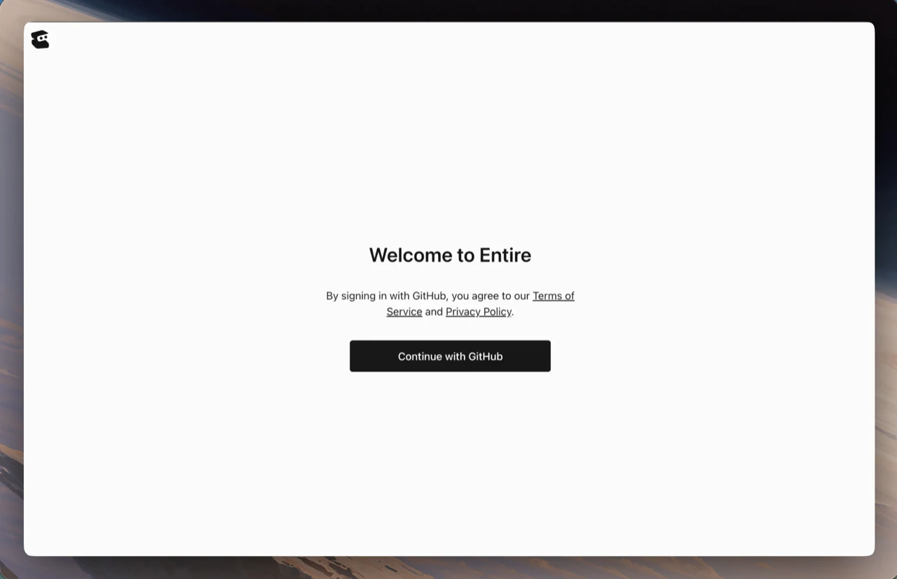 GitHub authorization screen
