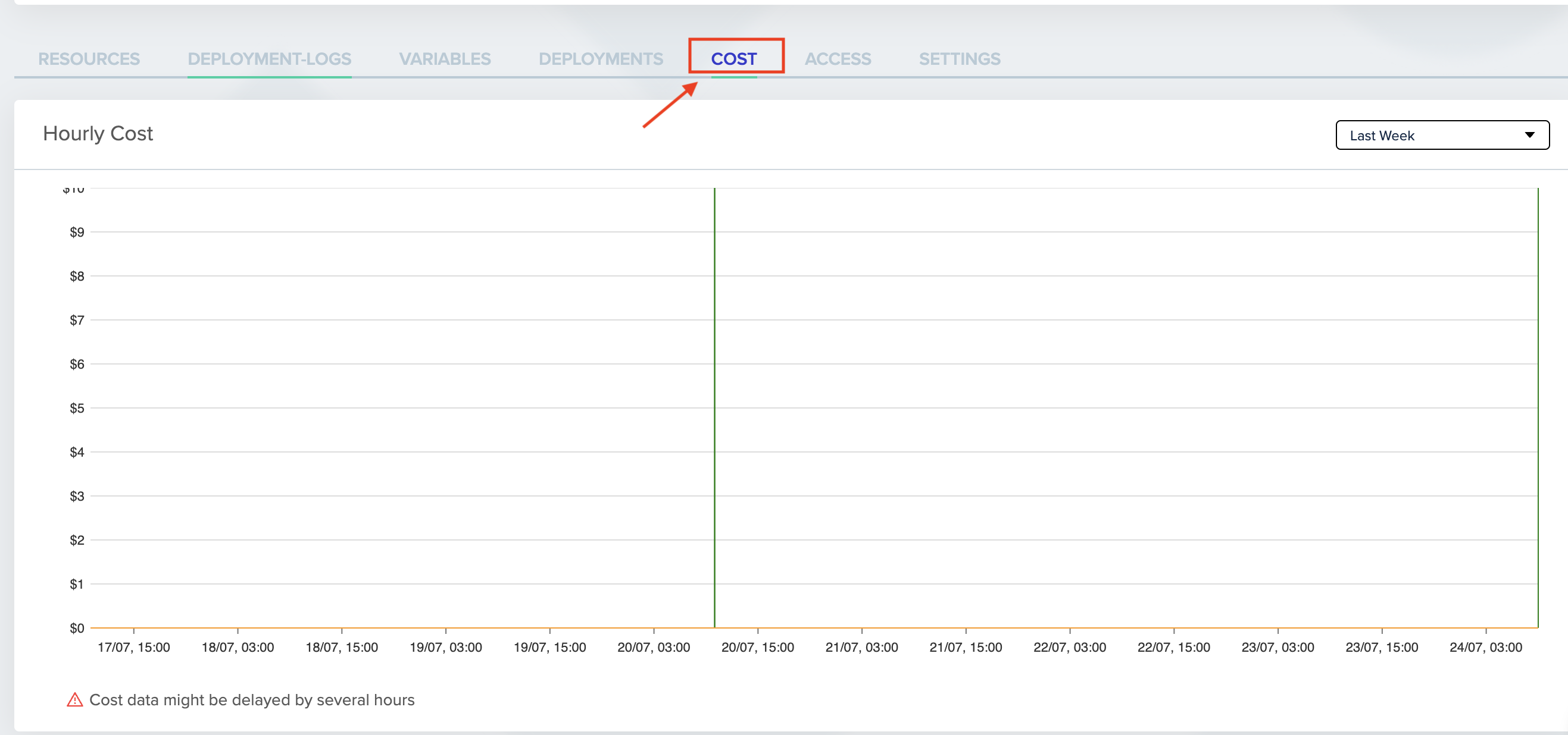 Interface screenshot showing configuration options