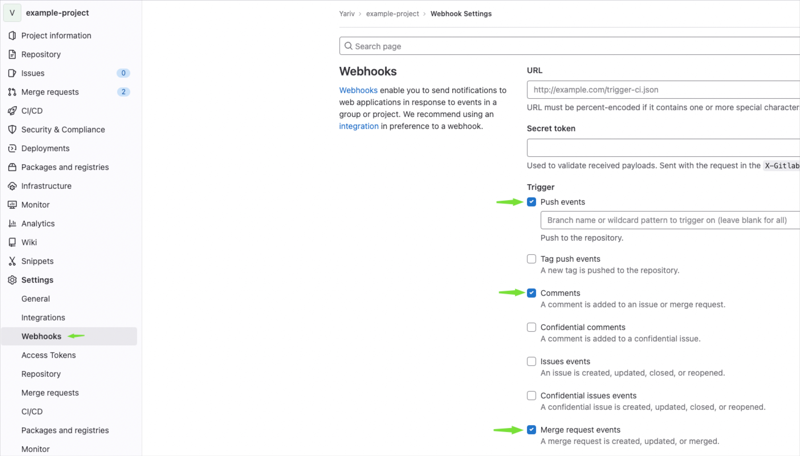 Gitlab Enterprise Integration - env zero docs