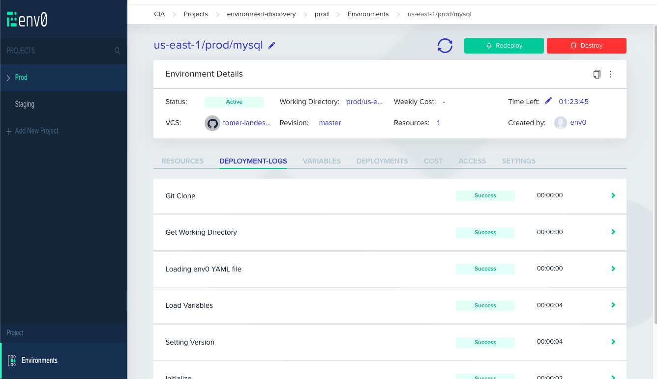 Interface screenshot showing configuration options
