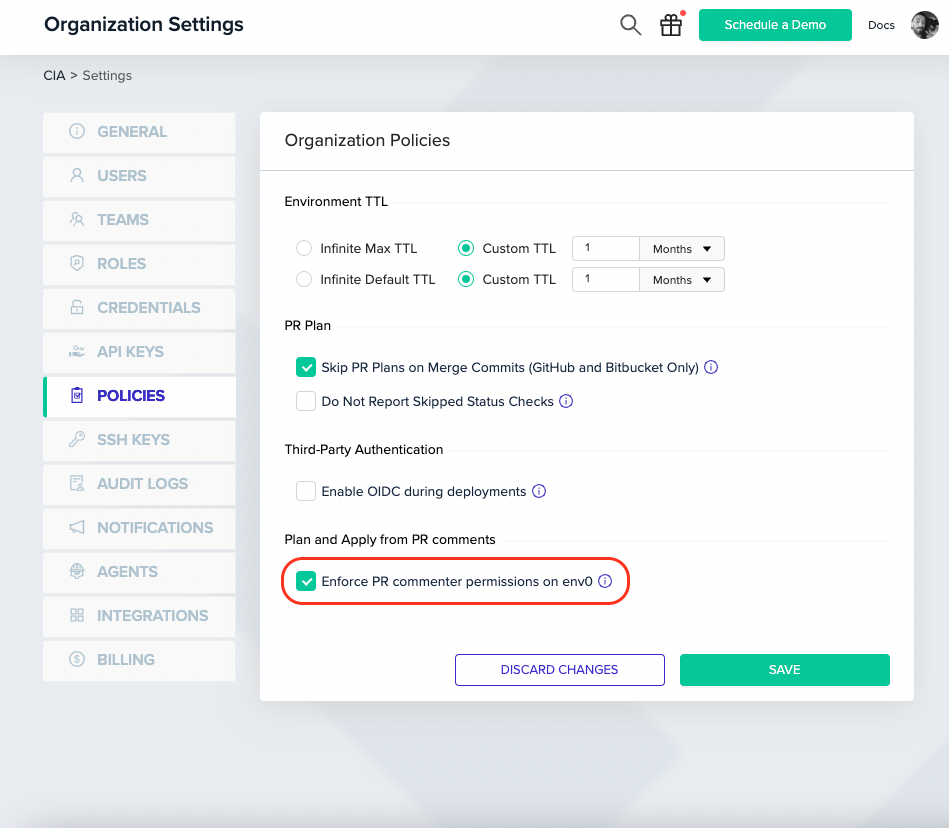 Feature demonstration screenshot showing new functionality