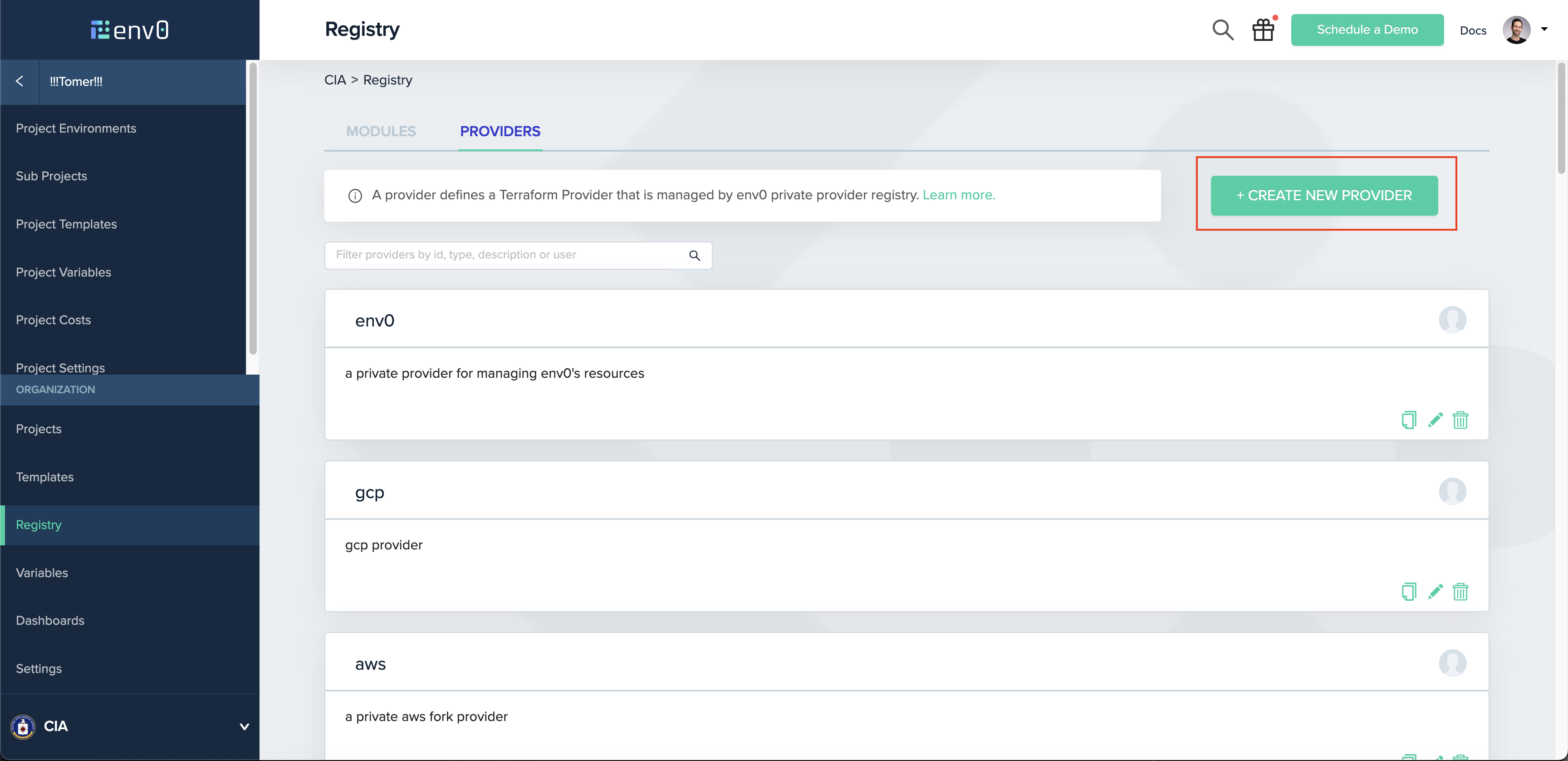 Feature demonstration screenshot showing new functionality