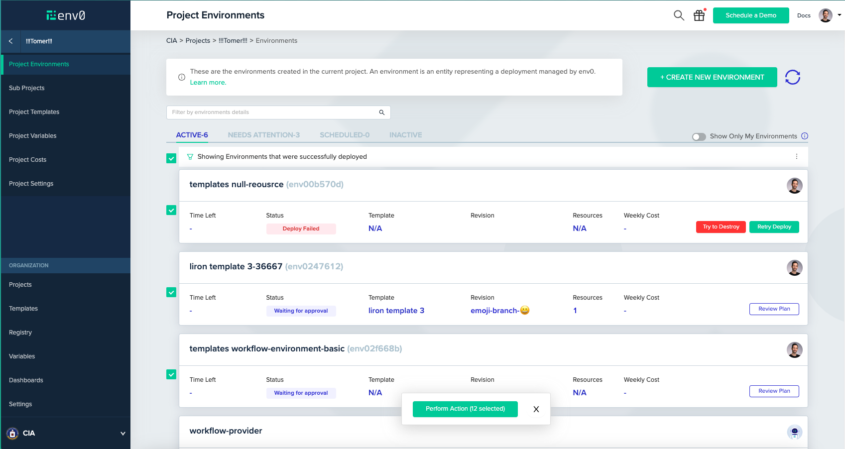 Feature demonstration screenshot showing new functionality