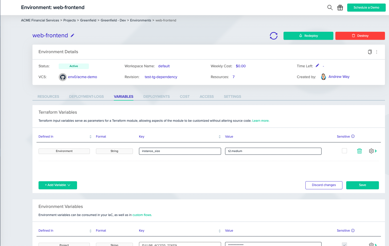 Feature demonstration screenshot showing new functionality