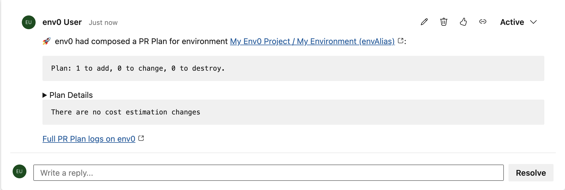 Feature demonstration screenshot showing new functionality