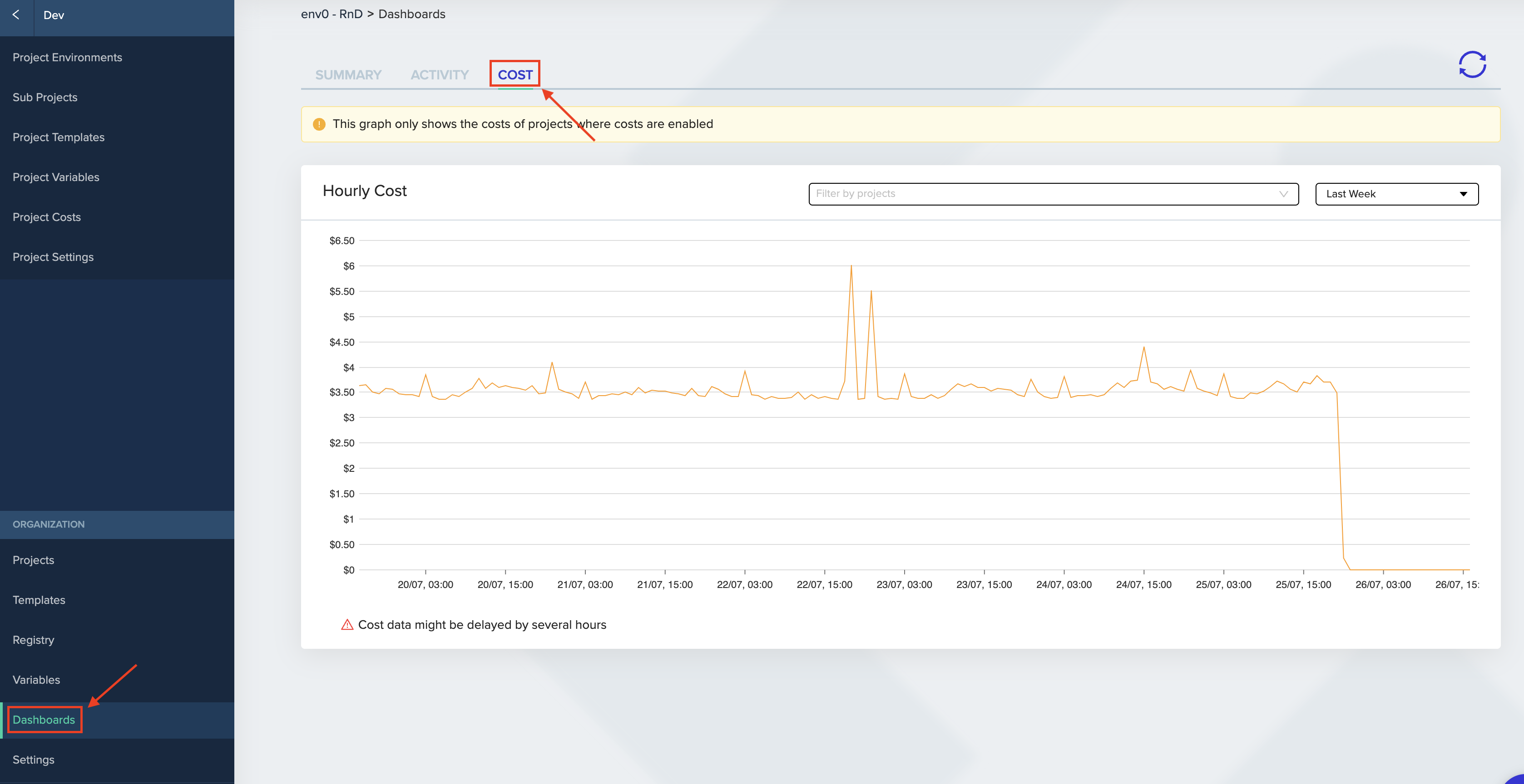 Feature demonstration screenshot showing new functionality