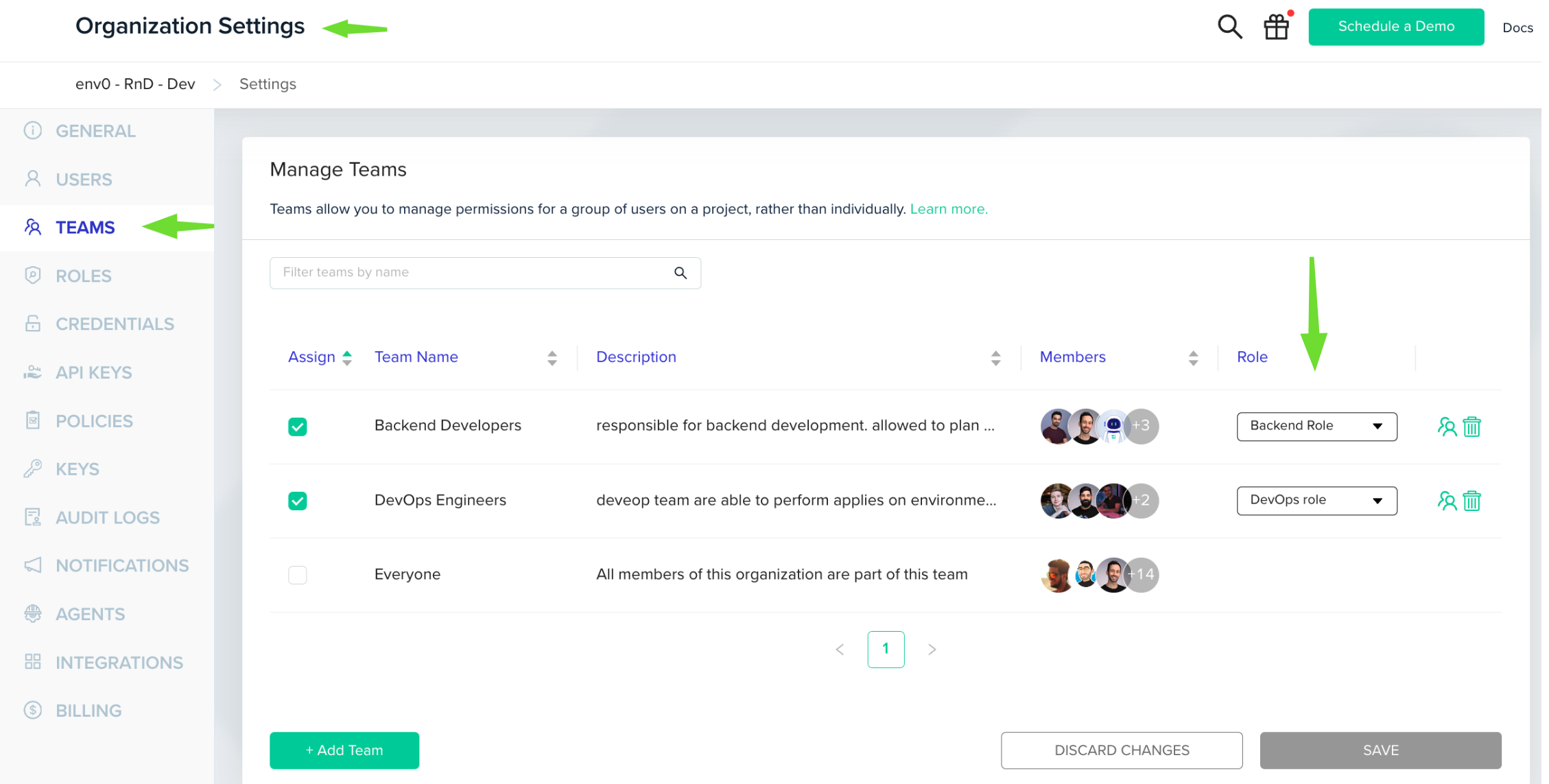 Feature demonstration screenshot showing new functionality