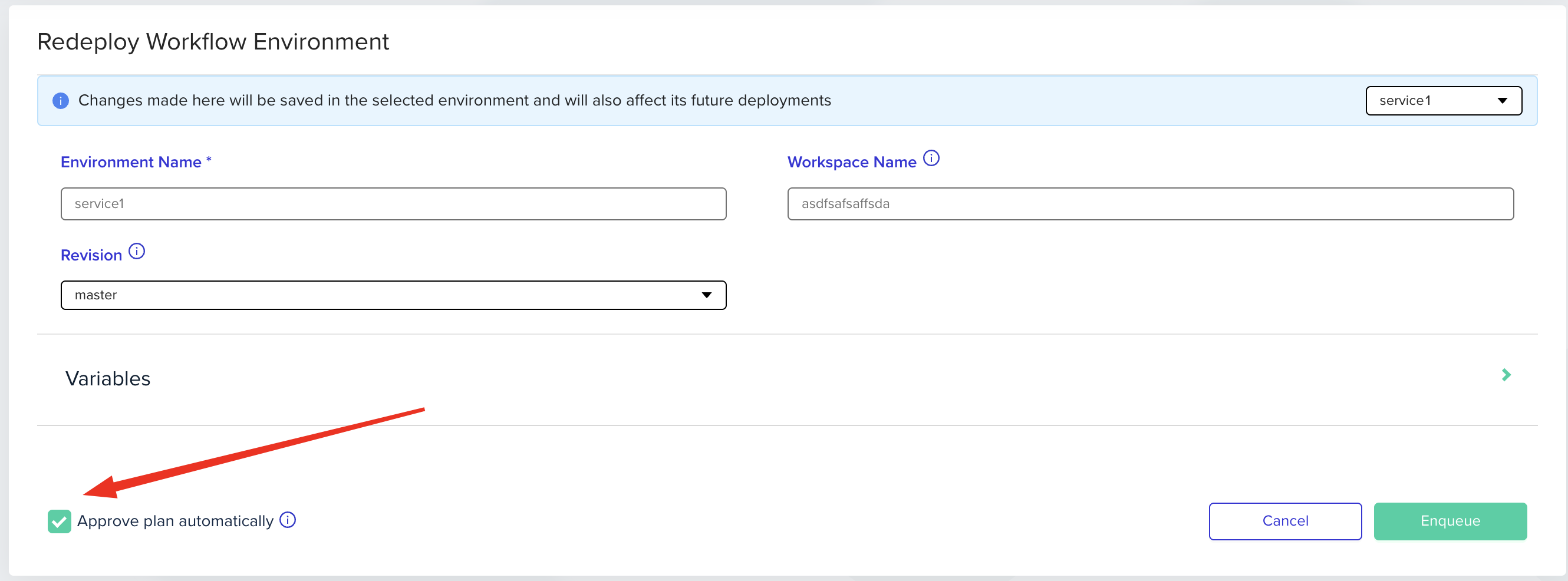 Feature demonstration screenshot showing new functionality