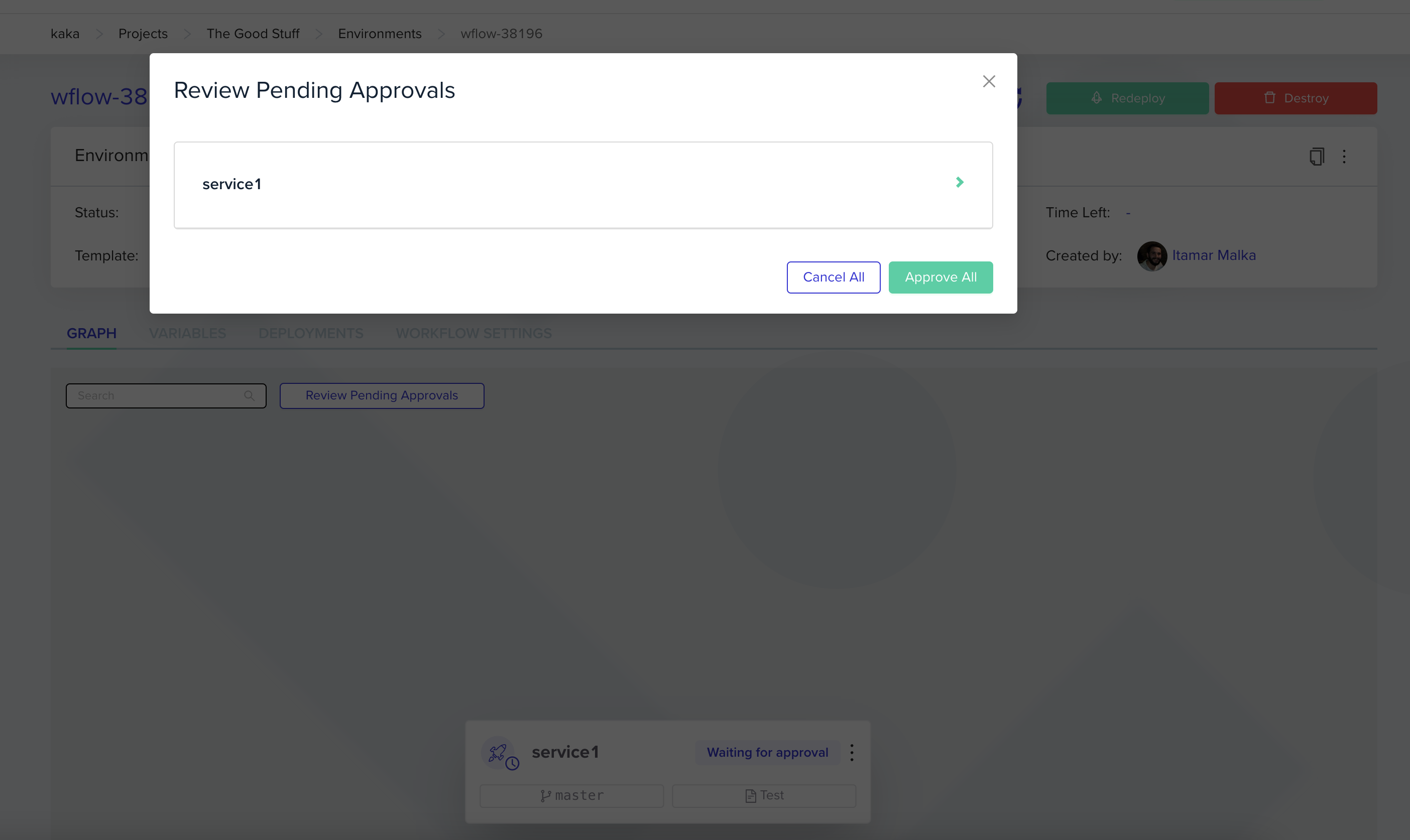Feature demonstration screenshot showing new functionality