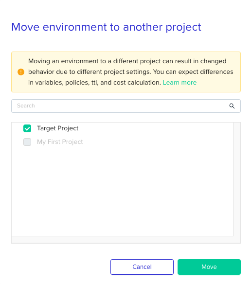 Feature demonstration screenshot showing new functionality
