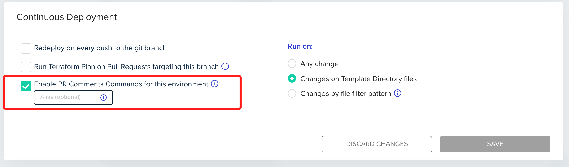 Feature demonstration screenshot showing new functionality
