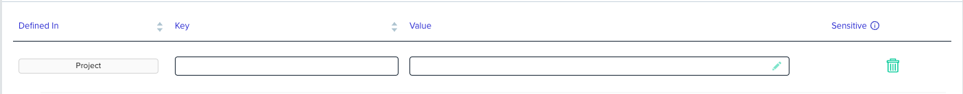 The value of an Environment Output Variable