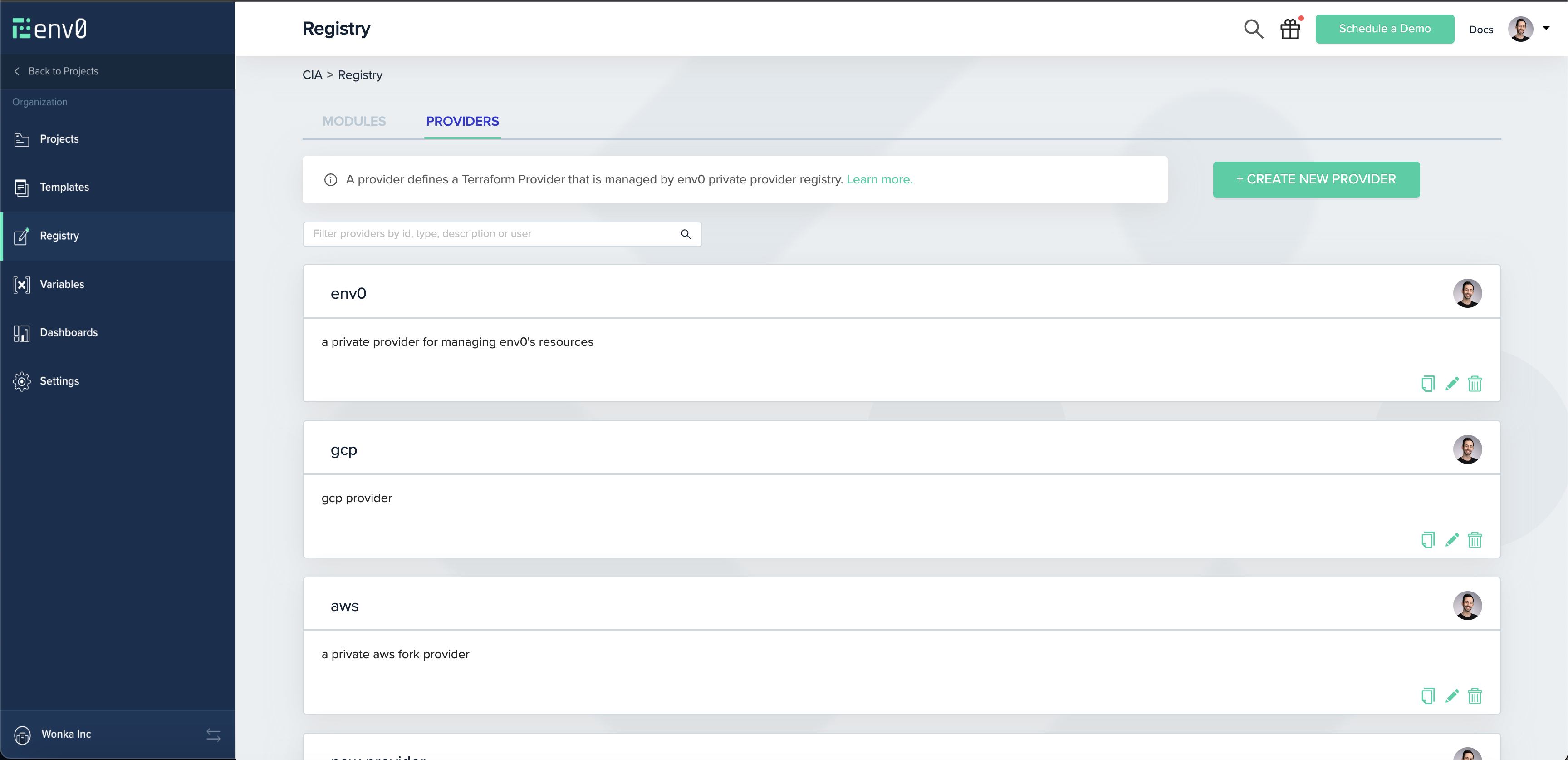 Interface screenshot showing configuration options