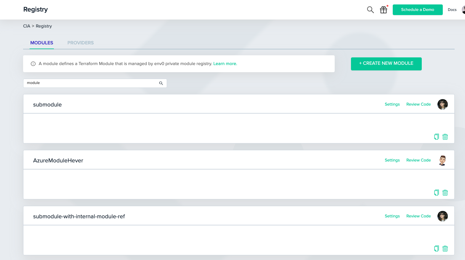 Module Overview - env zero docs